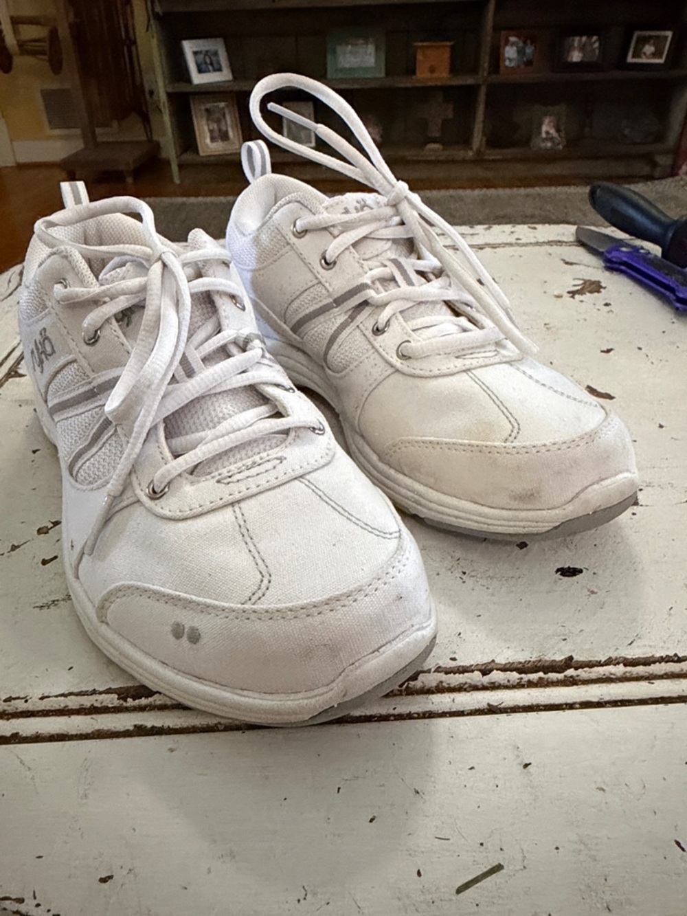 Ryka Women's White Athletic Sneakers